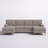 Amulya 106" Wide Symmetrical Sofa & Chaise-340271922-364562929