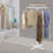 51.8In Rotating Round Clothing Rack, Clothing Display Rack-611790769