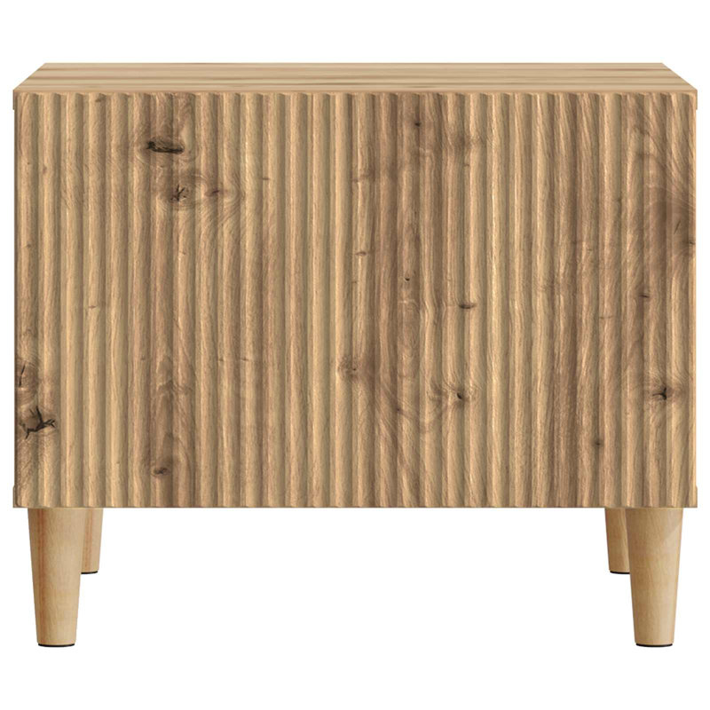 Coffee Table with Storage, Artisan Oak, 40cm H x 50cm L x 49cm W