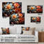 Corail blanc abstrait, natures mortes abstraites - décoration murale abstraite, natures mortes en acrylique-101523206
