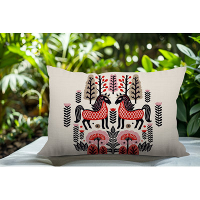 Coussin lombaire réversible intérieur / extérieur Stai Horse