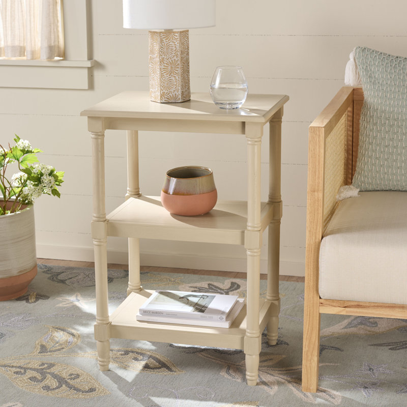Table de bout avec rangement Rutherford, Sable