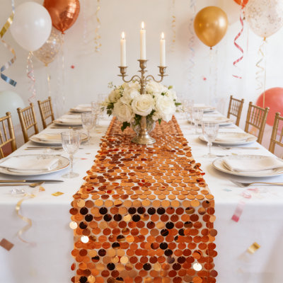 Chemin de table Sequin