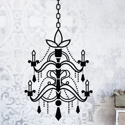 Furniture Sets Chandelier Wall Sticker
