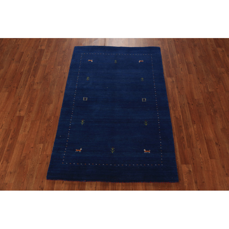 Tapis oriental bleu royal Royal Gabbeh
