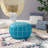 Leather Pouf-297668001