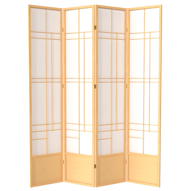 Cloison pliante Clara, Naturel, 4