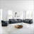3 Piece Comfortable Oversized Sectional Sofa-486091487