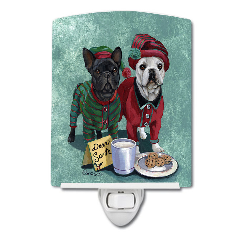 Veilleuse Boxer, Bouledogue français pyjamas