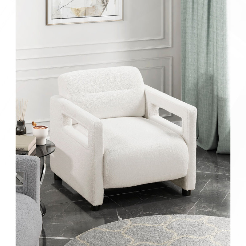 Fauteuil d'appoint 1 pièce Luxury, Beige
