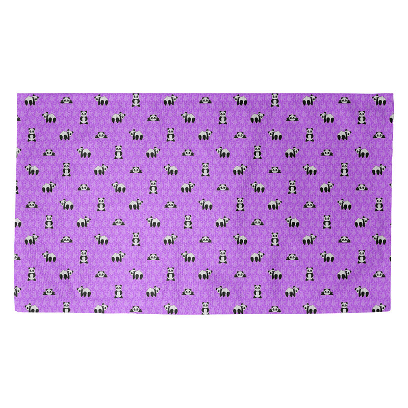 Tapis de porte intérieur anti-dérapant panda Kitterman, Rectangle 5 pi 2 1/2 po x 7 pi 2 po