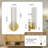 Wall Armed Sconce Bathroom Vanity Light-92180485