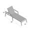 Travira Outdoor Chaise Lounge-1919366335-1919204431-1919204423