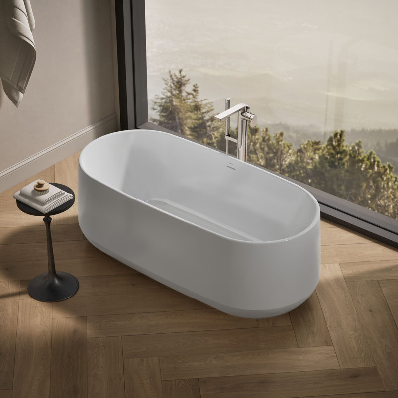 Ceric 65" x 31" freestanding bath