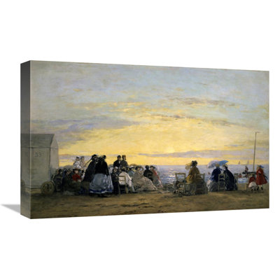 " On The Beach, Sunset "