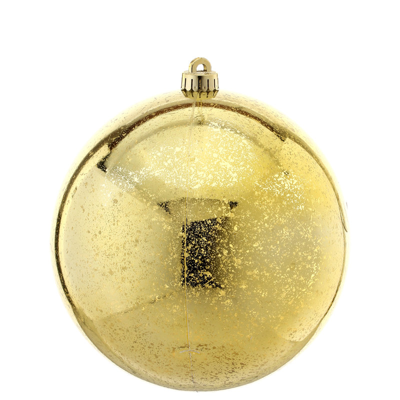 Boîte d'ornement boule de mercure 200mm Vp, Doré