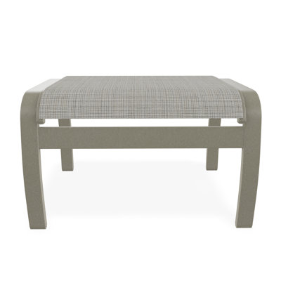 Belle Isle Sling Aluminum Frame Ottoman