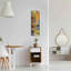Brayden Studio® «Color Panels with Green Grass» par Michelle Calkins, art mural en métal-902546549