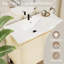 Base de meuble-lavabo de style Shaker de 24 po, 30 po et 36 po seulement, autoportante ou murale avec portes doubles et tablette réglable - Conception à fermeture en douceur et verticale (lavabo non inclus)-754736163-754736164