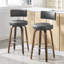 Tabouret de bar et de comptoir pivotant rembourré-1118633816-1118633827