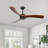 72 Inch wood Ceiling Fan no light with Remote Control, Low Profile Ceiling Fan without Light, Noiseless Reversible DC Motor with Timer