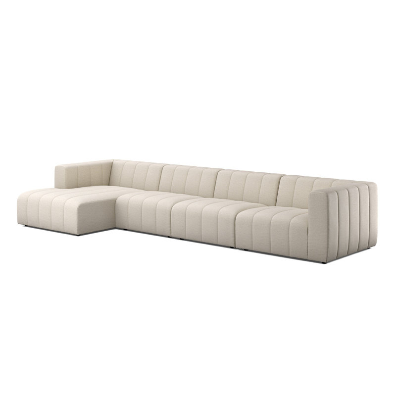 Canapé modulaire Burdon, 28.5" H x 161" W x 68" D, Left Hand Facing