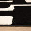 Tapis noir / blanc cassé Hennings-832243207