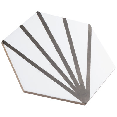 Horizon Dawn 7-3/4" x 9"Porcelain Patterned  Wall and Floor Tile