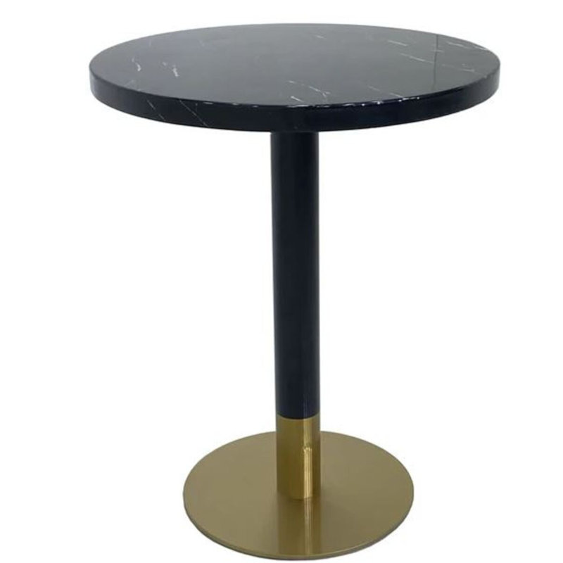Table de salle à manger Harley, Noir, noir, noir, noir