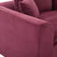 Canapé 80 po pour salon, canapés doubles en velours côtelé avec 2 coussins décoratifs pour les petits espaces, chameau de bureau-1853408122