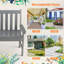 Banc de jardin en PEHD Aninye