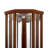 6 Shelf Lighted Corner Curio Cabinet-578871689