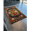 Multi-Colored Border Floral Central Rose Patterned Modern Decorative Rug