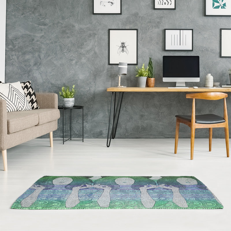 Chenille Indoor Rug, Rectangle 3' x 5'