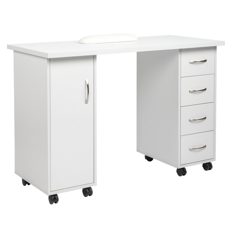 Table d'ordinateur avec roulettes Libbe