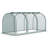 Outsunny 9' X 4' Crop Cage, Plant Protection Tent With Three Zippered Doors, Storage Bag And 6 Ground Stakes, For Garden, Yard, Lawn, Green-1605776756