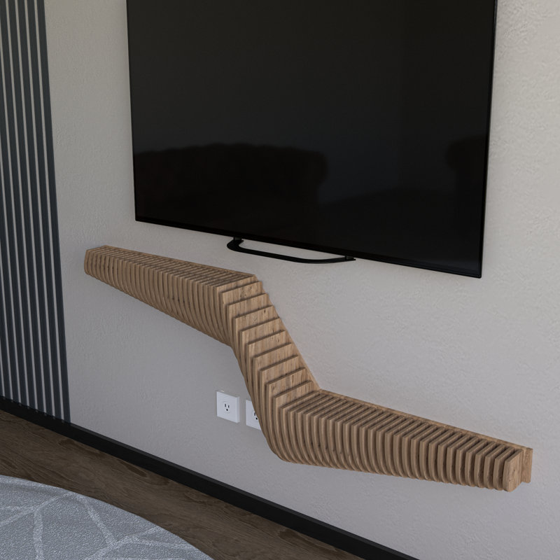 Batamex Parametric 57 "Floating Shelf Tv Unit