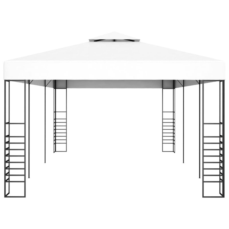 Garo 3m x 6m Steel Patio Gazebo, White