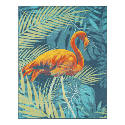 Floral Indoor / Outdoor Rug
