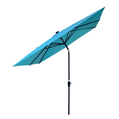 Parasol carré carré de 8X2,5M avec parasol solaire à DEL 8 lumières avec manivelle et base transversale pour terrasse de jardin et abri de piscine extérieur