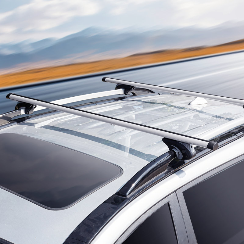 Tynette Universal Roof Rack Cross Bars, 137 cm Aluminum Roof Rack Crossbars