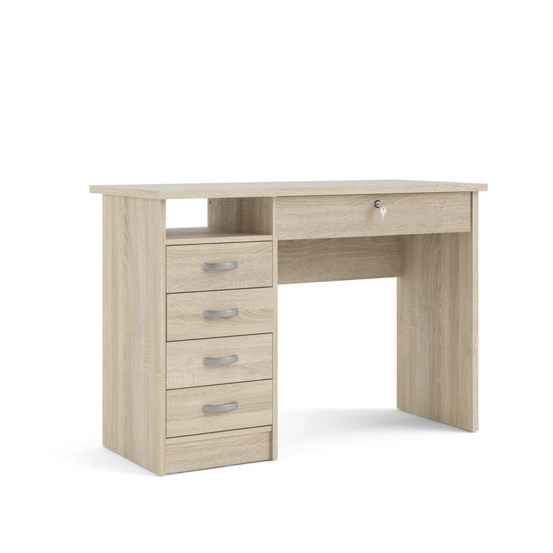 Channay Computer Desk, Oak