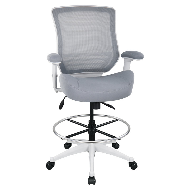 Fauteuil de bureau ergonomique Oeds, Gris, gris