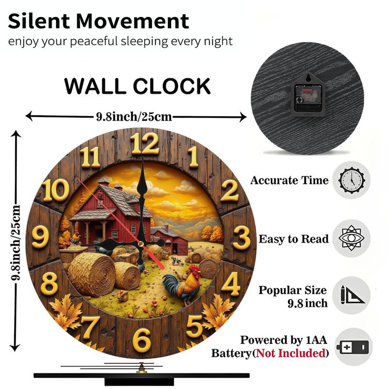 Horloge d'automne