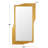 Herbert Metal Flat Wall Mirror