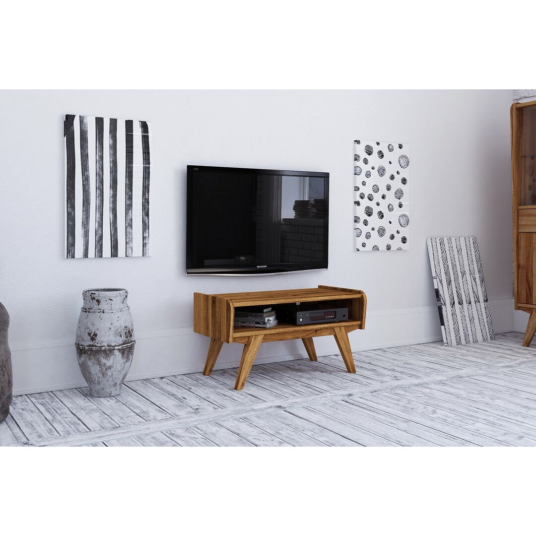 TV-Rack Gile aus Massivholz für TVs bis zu 32"