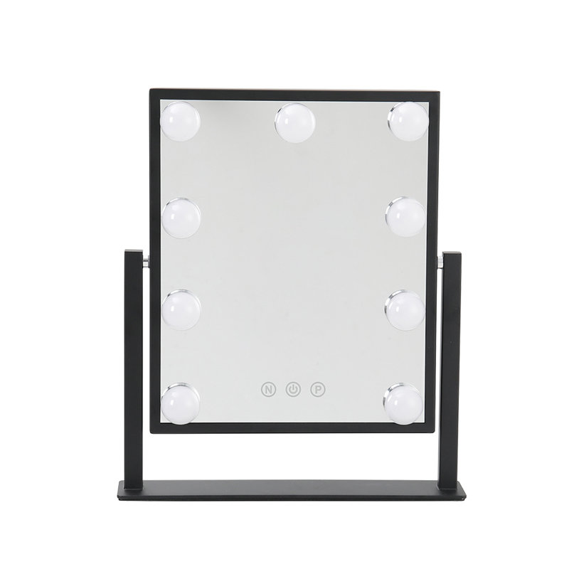 Machiah Metal Rectangle Floor Mirror