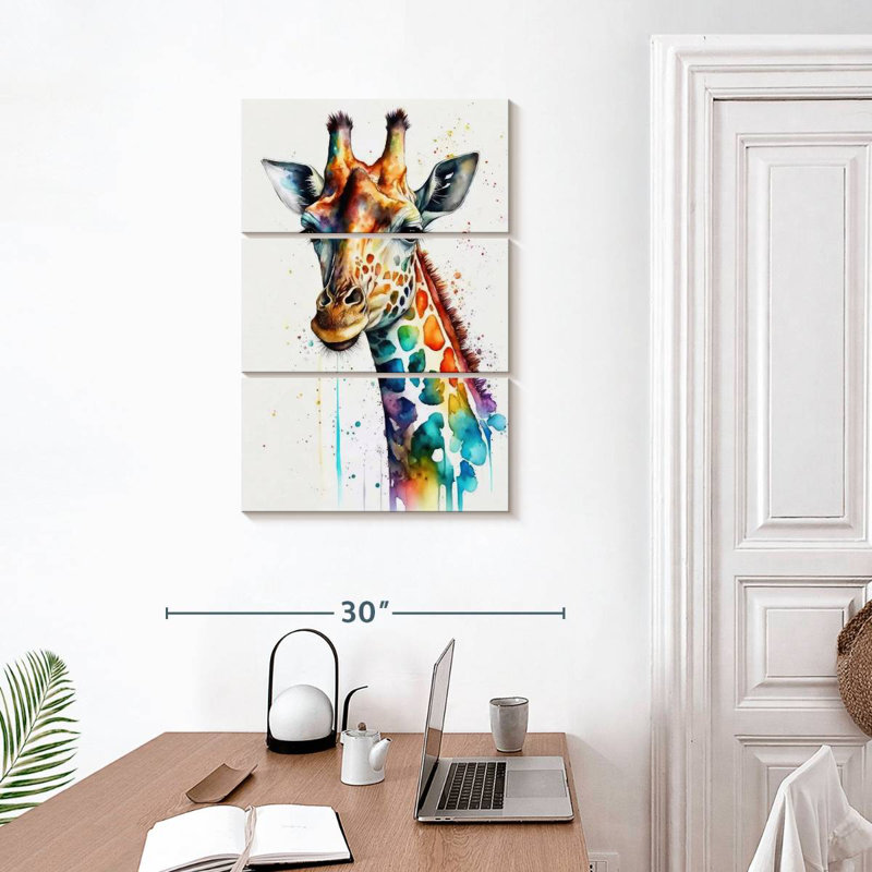 Girafe Brampt, H 32 po x l 20 po