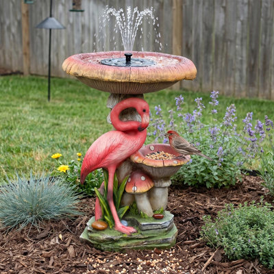 Fontaine de bain Flamingo Solar Bird