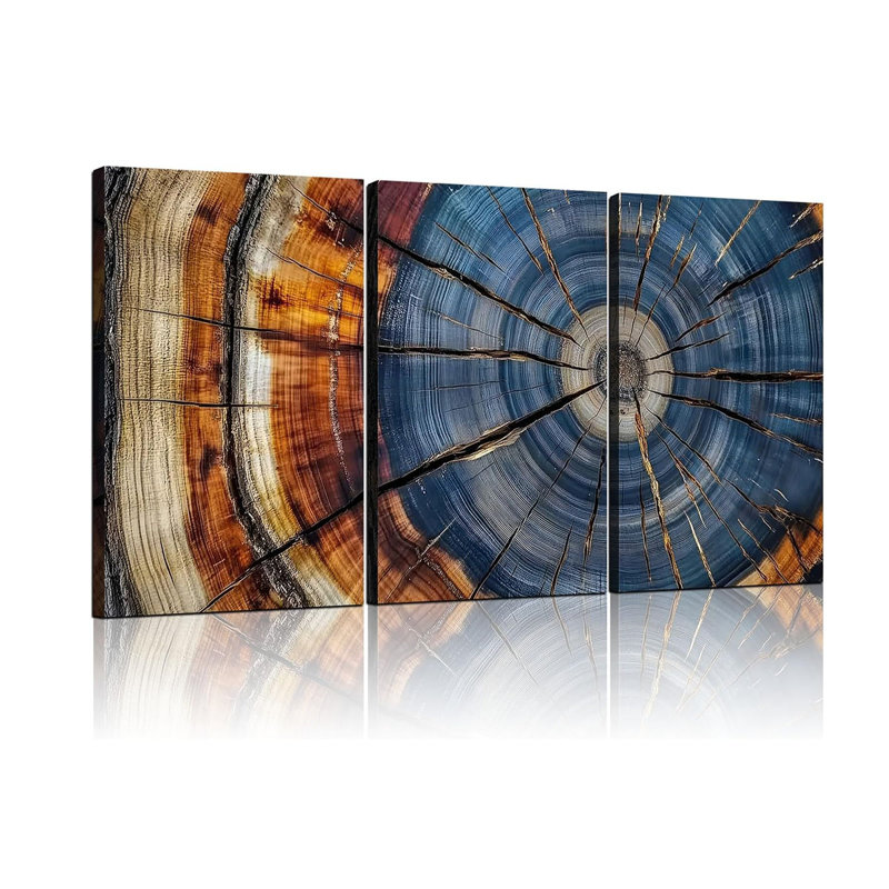 3 Piece Wrapped Canvas Print